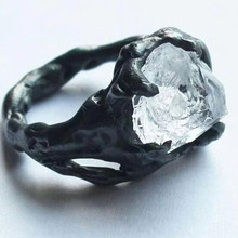 Винтажное кольцо Huitan на годовщину свадьбы с уникальным камнем, ювелирные изделия в стиле бохо, модные коктейльные кольца вечерние женщин, о... 2024 - купить недорого