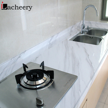 Moderno mármol Simple pintado del PVC impermeable de baño decoración de la pared de cocina, encimera pegatinas de vinilo autoadhesiva papel de Contacto 2024 - compra barato