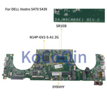 KoCoQin Laptop motherboard For DELL Vostro 5470 V5470 Core I7 Mainboard CN-0Y8VHY 0Y8VHY DAJW8CMB8E1 N14P-GV2-S-A1 2G RAM 2024 - buy cheap
