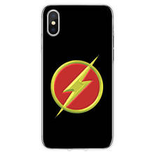 The Flash barry allen Cover Soft Silicone Phone Case For iPhone 6 6plus 7 8plus 5 5S 5C SE For iPhone X XS XR XS Max 2024 - buy cheap