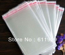 Free shipping gift promotion plastic bags 5x7cm 1000pcs/lot/transparent packing bags/self adhesive seal OPP bags/water-proof bag 2024 - buy cheap