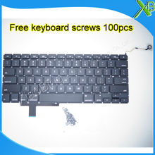 Brand New For MacBook Pro 17.1" A1297 US keyboard+100pcs keyboard screws 2008-2011 Years 2024 - buy cheap