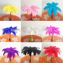 Wholesale 100pcs/lot 30-35CM "12-14"Ostrich plumage Ostrich drab feather ostrich feathers for wedding decoration#12color 2024 - buy cheap