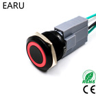Botão de pressão de metal de corpo preto de alumina 22mm, botão interruptor à prova d'água, reinicialização momentânea, luz de led, motor de carro, pc, energia 5v 12v 24v 220v - especificações Botão de pressão de metal de corpo preto de alumina 22mm, botão interruptor à prova d'água, reinicialização momentânea, luz de led, motor de carro, pc, energia 5v 12v 24v 220v - especificações