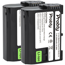 PROBTY 2PCS EN-EL15 EL15 2500mAh Rechargeable battery AKKU For Nikon D600 D610 D600E D800 D800E D810 D7000 D7100 d750 V1 MH-25 2024 - buy cheap