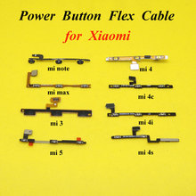 cltgxdd Power Volume Button Flex Cable Power On Off Volume Up Down Connector for Xiaomi mi note max mi3 mi4 mi4i mi4c mi4s mi5 2024 - buy cheap