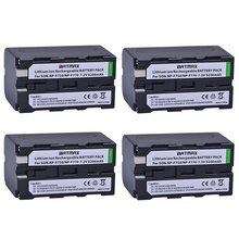 Batmax 4 Uds 5200mAh NP-F750 NP-F770 NP F750 F770 batería para Sony NP F970 F960 ccd-tr917 ccd-tr940 ccd-trv101 ccd-trv215 2024 - compra barato