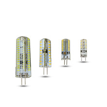 Светодиодный лампы SMD 3014 Светодиодный G4 светодиодный светильник 3 Вт, 6 Вт, 9 Вт, 12 Вт, светодиодный светильник AC220V 360 градусов возможность замены галлогеновой лампой 2024 - купить недорого