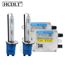HCDLT 35 Вт Быстрый старт комплект для переоборудования ксенона hid Hylux A2088 Тонкий Балласт реактор 5500 к свет автомобиля H1 H7 H11 HB3 HB4 D2H ксеноновая лампа 2024 - купить недорого