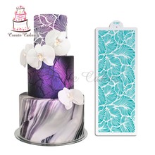 Peacock Lace Stencil Painting Stencil Decorating Bottle Fondant Cake Design Plastic Template Mold Bakeware Cake Decorating tools 2024 - buy cheap