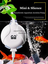 Sunsun-minibomba de oxígeno para pecera, dispositivo de aireación ultra silencioso, pequeño, oxigenador 2024 - compra barato