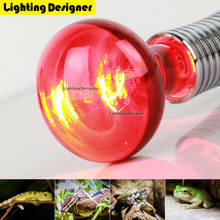 R80R95 красная тепловая лампа, инфракрасная нагревательная лампа, точечная греющаяся лампа 120 В/220 В 100 Вт 150 Вт, Рептильная лампа, помогает поддерживать тепло животных 2024 - купить недорого