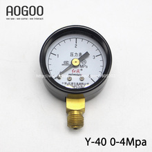 Y-40 0-4Mpa Ordinary Pressure Gauge  Dial Diameter:40mm 2024 - buy cheap