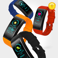 Pulsera inteligente de Fitness, reloj con rastreador, podómetro, Sensor de frecuencia cardíaca, presión arterial, Bluetooth 2024 - compra barato