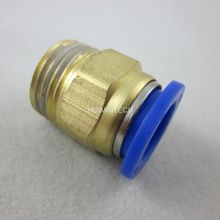 5pc 14mm Tube Push in Fitting to 1/2" BSP Male Thread Pneumatic Connector f Air 2024 - buy cheap