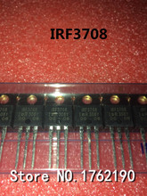 Transistor de efecto de campo MOS, IRF3708, IRF3708PBF a-220, 30V, 62A, 5 unidades/lote 2024 - compra barato