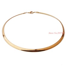 3/4/6/8mm Elegant Choker Necklaces For Women Gold 316L Stainless Steel Necklaces Chain Fashion Jewelry Collares 2024 - buy cheap