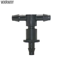 1/4" Garden hose Tee connector 4/7 hose splitter water tee  barbed 1/4" Detachable connector For irrigation systems 20 pcs 2024 - buy cheap