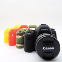 Мягкий силиконовый резиновый защитный чехол для камеры 6d2, защитный чехол для камеры Canon 6D Mark II DSLR 2024 - купить недорого