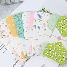 50pcs/lot Flower plant envelope writing paper stationery kawaii birthday christmas cpostcard Gift cards to friends 2024 - buy cheap