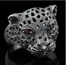 Новинка, кольцо BOCAI из 100% чистого серебра 925 пробы, кольцо без ягод, мужское и женское кольцо с головой леопарда 2024 - купить недорого