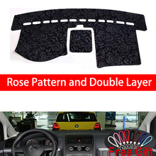 Rosa padrão para volkswagen touran 2004 2005 2006 2007 2016-2019, adesivos de carro decoração de acessórios de carro decalques de interior 2024 - compre barato