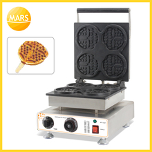 Mars-máquina de gofres antiadherente para uso comercial, horno eléctrico de Bélgica, para hacer pan y muffin 2024 - compra barato