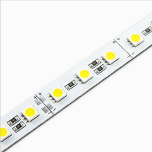 Tira de luces led rígidas para decoración comercial, barra de luz SMD 100, 72led/metro, caja de exposición, 5050 Uds. 2024 - compra barato