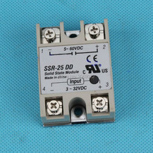 solid state relay SSR-25DD 25A actually 3-32 DC TO 5-60 DC SSR 25DD relay solid state 2024 - buy cheap