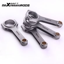 4340 EN24 H-Beam Connecting Rod Schubstange Pleuel for 129.54/24mm Ford Pinto Cosworth YB 5.1 ARP 2000 Crank Cranks Piston 2024 - buy cheap