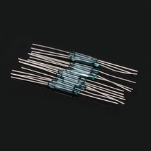 10 pces 2.5x14mm 4 w 3 pinos de vidro reed relé interruptores magnéticos n/o n/c spdt 2024 - compre barato