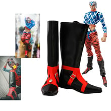 JoJo's Bizarre Adventure: Golden Wind Guido Mista Boots Cosplay Shoes Costume Jumpsuit boots Accessories EU Size 2024 - buy cheap