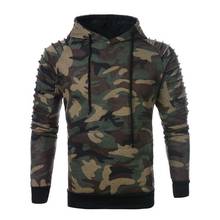 NIBESSER Camouflage Hoodies Men 2019 New Fashion Sweatshirt Male Camo Hoody Hip Autumn Winter Military Casual  Hoodie 2024 - buy cheap