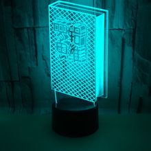 Logical Thinking Gift 3d Small Night Light 3d Colorful Touch Led Lamp Christmas decorations gift for baby room lights 2024 - buy cheap