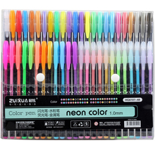 48 colors sketch neon pen highlighter fluorescent marker painting drawing stationery line pen kawaii liner drawing crafts set 2024 - buy cheap