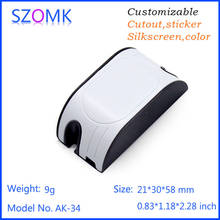 1 piece,  szomk plastic enclosure electronics instrument housing 21*30*58mm customizable abs plastic LED shell equipment box 2024 - buy cheap