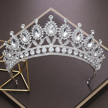 alloy rhinestone bridal crown  jewelry atmosphere women crown wedding hair accessories sales 2024 - buy cheap