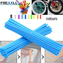 72Pcs/Pack Off-road Bike Wheel spoke skins Colorful Motocross Rims Skins Covers for Honda CR YZ RM KX 80 125 250 450 500 CRF YZF 2024 - buy cheap