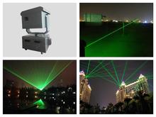 Flightcase-cabeça móvel, à prova d'água, para externo, luz verde, 3w, skymark, show de laser grande 40k, fonte ip52, propaganda a laser