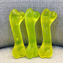 Pet Dog Toys Rubber Chew Toys PVC Transparent Solid Small Bone Resistance Biting Molar Trainging for Small Puppy Pet Supplies 2024 - buy cheap