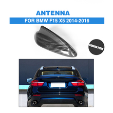 Antena de techo de coche de fibra de carbono, decoración aérea de techo para BMW F15 X5 2014-2016 2024 - compra barato