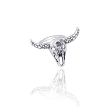 Новое старинное серебряное кольцо в виде головы коровы, простое Ретро Открытое ювелирное изделие joint, регулируемый размер, мужское и женское кольцо в виде животного, подарок 2024 - купить недорого