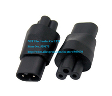 IEC 320 C5 to C8 Power Adapter, IEC 320 C5 Micky Female to C8 2 Pin Male Power Adapter/Free Shipping/2PCS 2024 - buy cheap