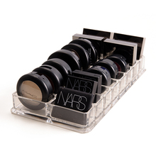 New Clear Acrylic 16 Grids Makeup Organizer Makeup Powder Storage Box Lipstick Makeup Tools Eye Shadow Case Jewelry Cosmetic Box 2024 - buy cheap