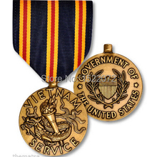 Medalha militar dos eua preço de fábrica, serviço civil do vietnã, tamanho integral, medalha feita em china, barato, personalizado, antiguidade, medalhas de ouro 2024 - compre barato