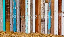 Arte da fotografia Tecido pano de fundo piso de madeira sob encomenda da foto prop fundos 5ftX7ft D-4212 2024 - compre barato