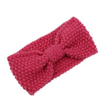 Ladies Crochet Bow Knot Head Band Turban Knitted Head Wrap Hairband Winter Ear Warm Headbands for Women Hair Band Accessories 2024 - buy cheap