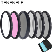 TENENELE ND2 ND4 ND8 UV CPL FLD Camera Filters Set 49 52 55 58 62 67 72 77 82 MM For Sony Nikon Canon Pentax Fuji Camera Filter 2024 - buy cheap