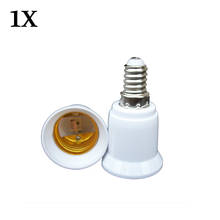 E14 Male Plug to E27 Female Socket Base LED Light Lamp Bulb Adapter Converter 2024 - buy cheap
