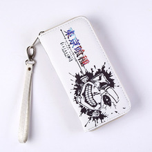 Another Style of Tokyo Ghoul Wallet Colorful Lovely PU Anime Wallet with Zipper Kaneki Ken Card Holder Purse for Cosplay Gift 2024 - buy cheap